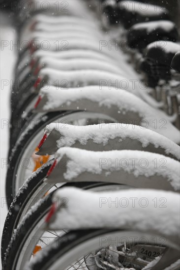 Paris sous la neige