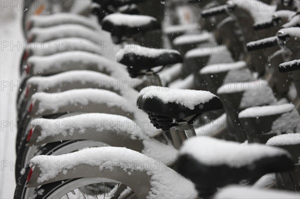 Paris sous la neige