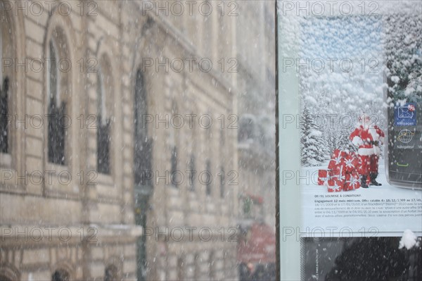 Paris sous la neige