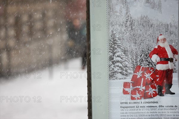 Paris sous la neige