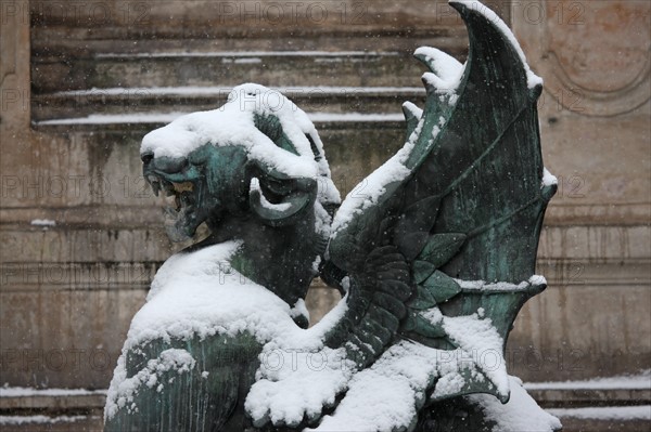 Paris sous la neige