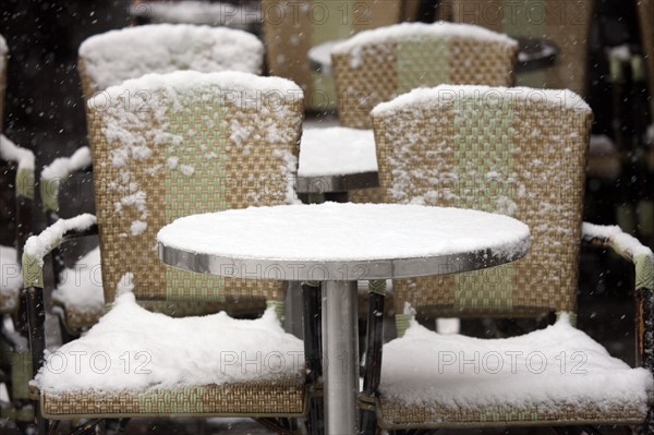 Paris sous la neige