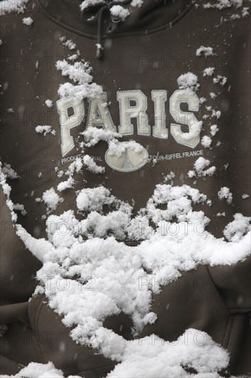 Paris sous la neige