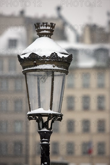 Paris sous la neige