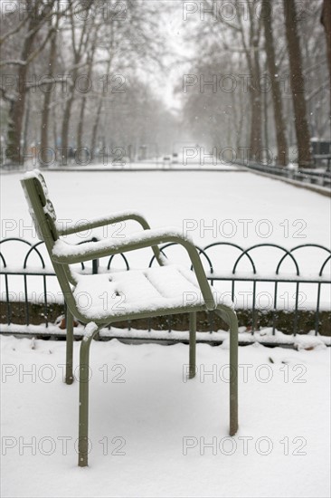 Paris sous la neige