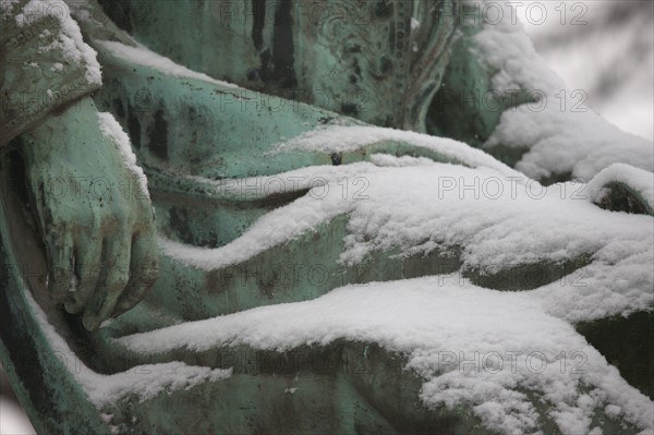 Paris sous la neige