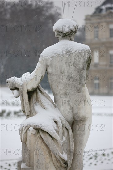 Paris sous la neige