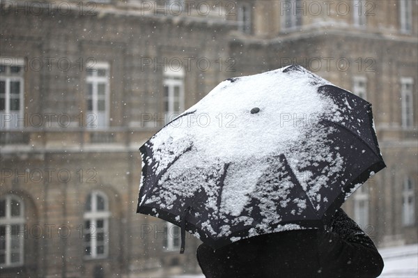 Paris sous la neige