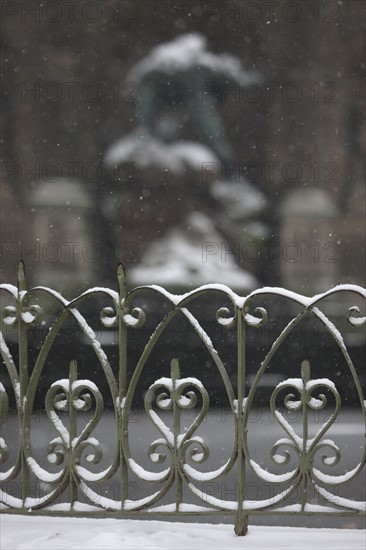 Paris sous la neige