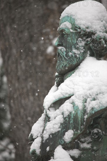 Paris sous la neige