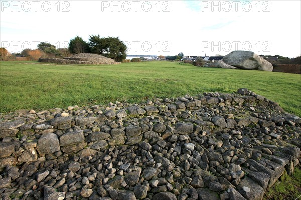 France, Bretagne, morbihan, golfe du morbihan, locmariaquer, site megalithique, monument historique, prehistoire,