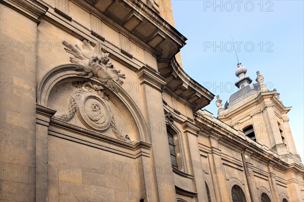 France, Ile de France, Yvelines, Versailles, cathedrale saint louis, religion catholique, flanc sud,