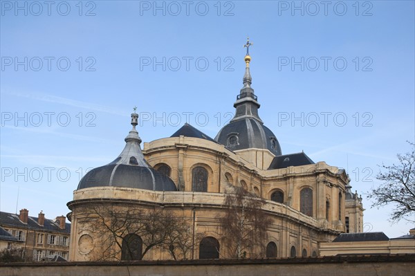 France, Ile de France, Yvelines, Versailles, cathedrale saint louis, religion catholique, chevet, dome,