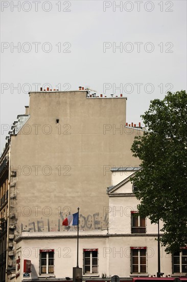 France, paris pignon parisien, 11e