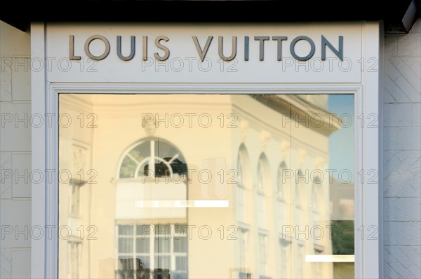 France, Reflection of the casino in a window