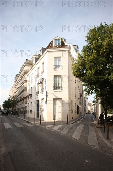 France, Ile de France, paris 13e arrondissement, rue du moulin des pres,