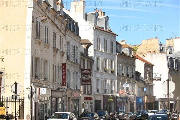 France, Ile de France, paris 16e arrondissement, 13 a 21 rue d'auteuil, immeubles, facades, alignements, sequences stylistiques,