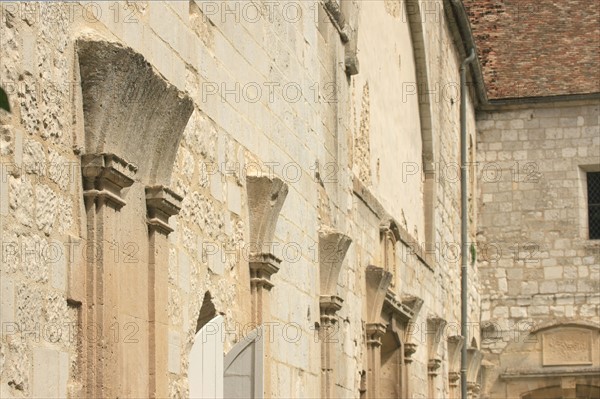 France, Haute Normandie, eure, pont de l'arche, abbaye de bonport, monument historique, abbaye cistercienne, vestiges de l'ancien cloitre,