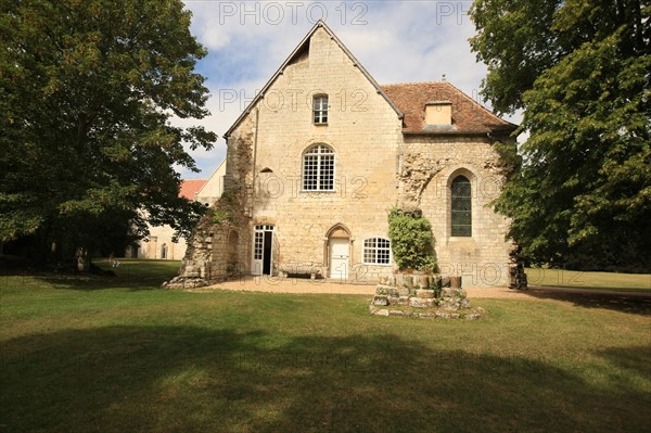 France, Haute Normandie, eure, pont de l'arche, abbaye de bonport, monument historique, abbaye cistercienne, vestiges