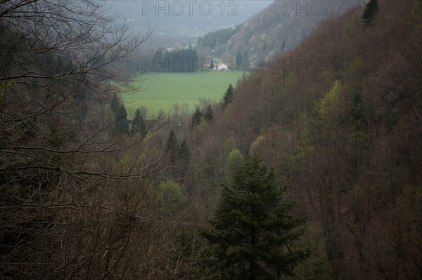 France, franche comte, jura, menetrux en joux, cascades du herisson, pays des lacs, eau, chutes, paysage, nature, hiver,