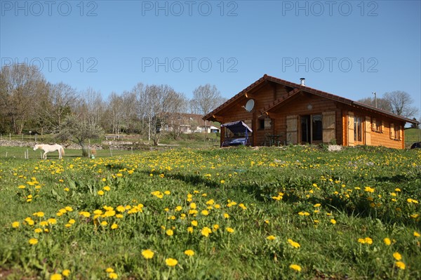 France, ferme de séjour