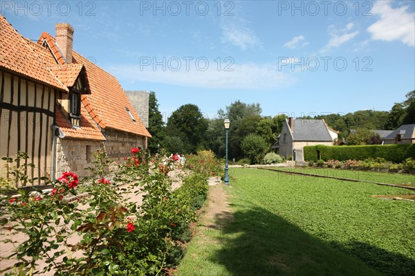 France, Haute Normandie, seine maritime, plateau de caux maritime, veules les roses, plus petit fleuve de france, cressonnieres,