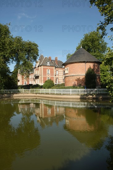 France, Haute Normandie, seine maritime, pays de caux maritime, chateau de bois himont arcaux, etablissement d'aide par le travail, maraichage et boutique de produits locaux,