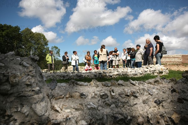 France, Haute Normandie, seine maritime, pays de la bresle maritime, eu, site archeologique de bois l'abbe visites guidees en famille, histoire,