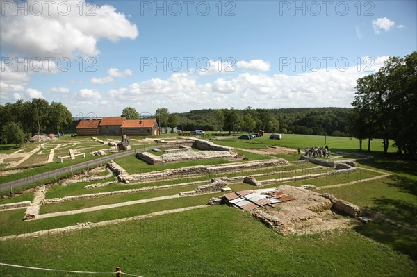 France, Haute Normandie, seine maritime, pays de la bresle maritime, eu, site archeologique de bois l'abbe visites guidees en famille, histoire,