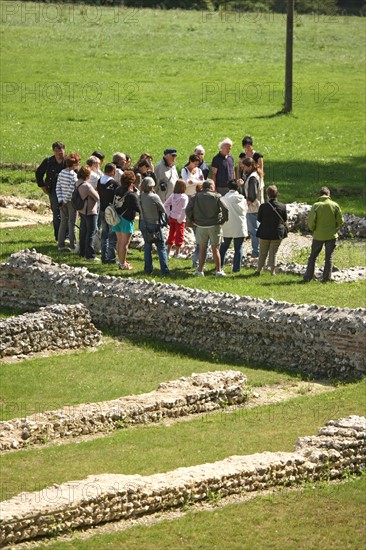 France, Haute Normandie, seine maritime, pays de la bresle maritime, eu, site archeologique de bois l'abbe visites guidees en famille, histoire,