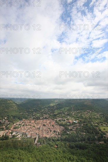 France, gorges de l'Aveyron