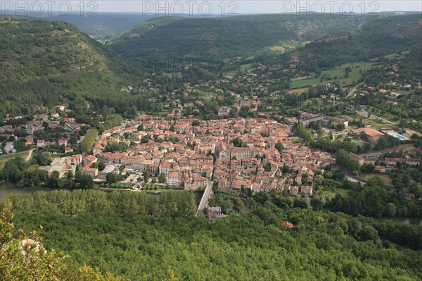 France, gorges de l'Aveyron