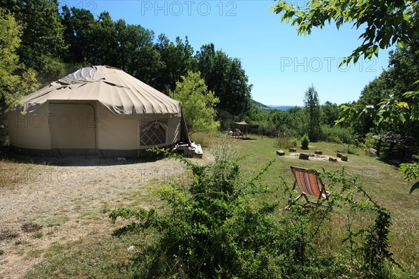 France, midi pyrenees, tarn et garonne, arnac, camping nature le camp,