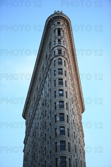 usa, etat de New York, New York City, Manhattan, Chelsea, flatiron, fer a repasser, building,