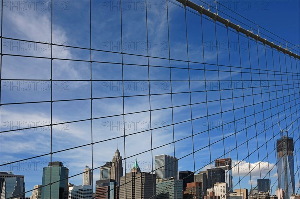 usa, etat de New York, New York City, Manhattan, brooklyn, pont de brooklyn bridge, pietons, vehicules, jogging, circulation, pointe de Manhattan,