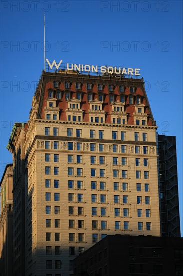 usa, etat de New York, New York City, Manhattan, Chelsea, buildings, rue, union square,