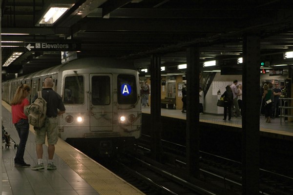 usa, etat de New York, New York City, Manhattan, brooklyn, metro, mta, transport,