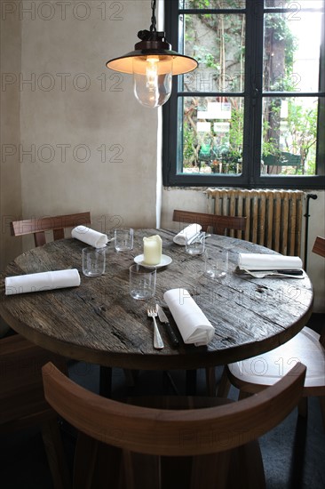 France, ile de france, paris 11e arrondissement, 80 rue de charonne, septime, restaurant, gastronomie, 
Date : 2011-2012