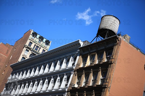 usa, state of New York, NYC, Manhattan, Soho, building facade, reservoir,