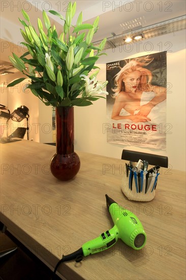 France, ile de france, paris, 2e arrondissement, 34 rue de clery, l'appart de zach, salon de coiffure, 
Date : 2011-2012