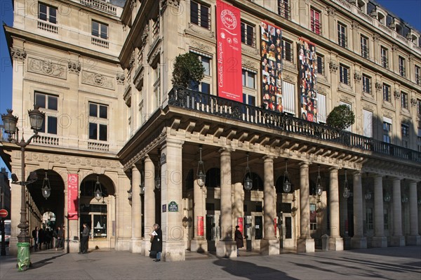 France, ile de france, paris 1er arrondissement, place colette, comedie francaise, theatre francais, colonnade, culture, spectacle, 
Date : 2011-2012