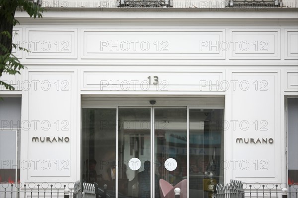 France, ile de france, paris, 3e arrondissement, 13 boulevard du temple, restaurant bar murano,
Date : 2011-2012