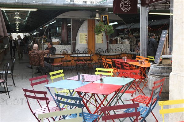 France, ile de france, paris, 3e arrondissement, rue de bretagne, marche des enfants rouges, alimentation,
Date : 2011-2012