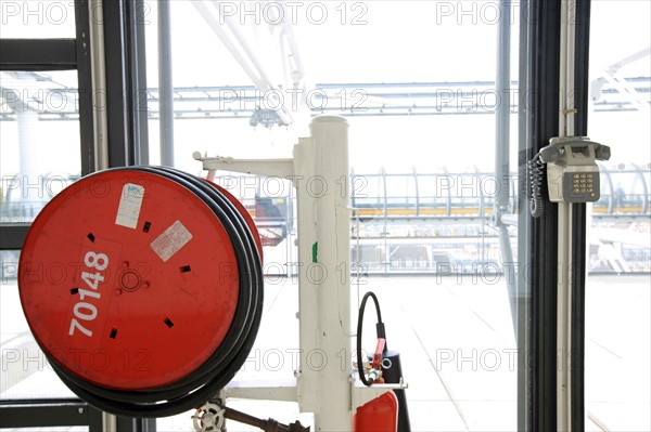 Sécurité incendie, Centre Pompidou, Paris