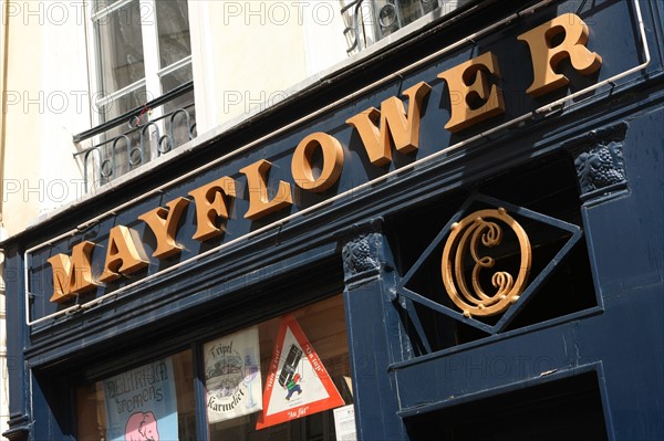 France, ile de france, paris 5e arrondissement, 39 rue descartes, pub, bar, le mayflower.
Date : 2011-2012