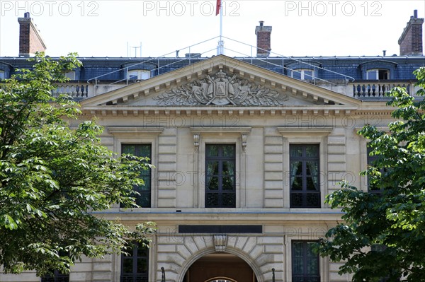 France, ile de france, paris 7e arrondissement, 11 quai branly, palais de l'alma, residence de la presidence de la republique.
Date : 2011-2012