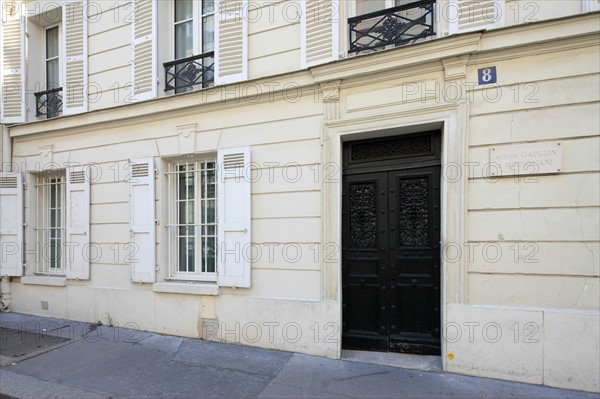 france, region ile de france, paris 6e arrondissement, montparnasse, rue de la grande chaumiere, atelier gauguin et modigliani.
Date : 2011-2012