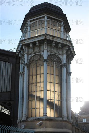 France, ile de france, paris 8e arrondissement, gare saint lazare, edicule, escalier, rue de rome

Date : 2011-2012