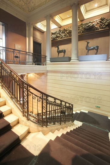 France, ile de france, paris 8e arrondissement, 7 rue velasquez, musee cernuschi, musee des arts asiatiques, mairie de paris, culture, hotel particulier, grand escalier

Date : 2011-2012