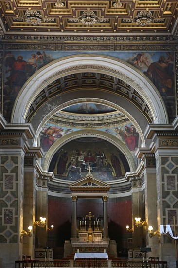 Eglise Notre Dame de Lorette à Paris, vue intérieure
